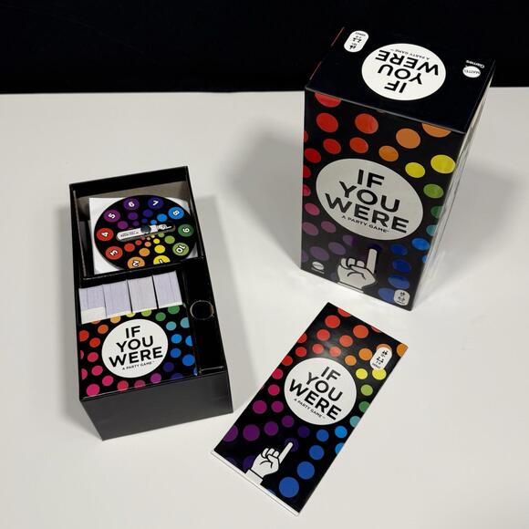 Mattel If You Were Party Game for Adults with Questions & Finger Voting - Picture 8 of 8